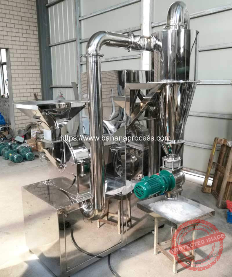 Integrated-Continuous-Automatic-Banana-Plantain-Powder-Grinding-Machine